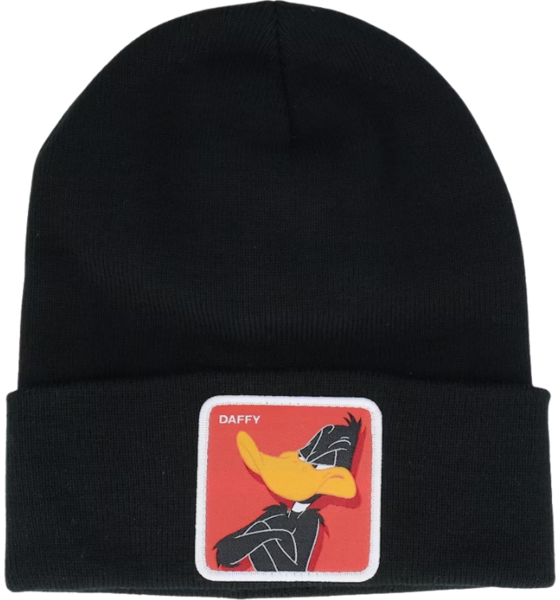 
CAPSLAB, 
Looney Tunes Daffy Duck Beanie, 
Detail 1

