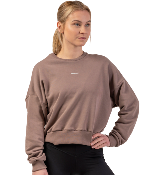 947801101101 NEBBIA Loose Fit Sweatshirt "feeling Good"  Model01 Detail