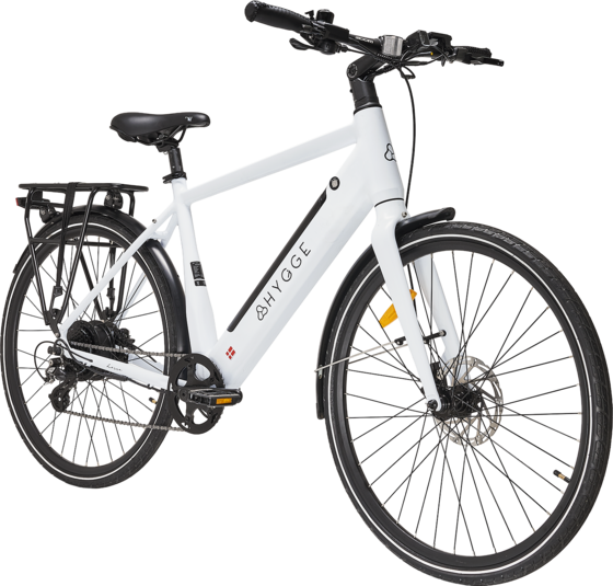 953472101101 HYGGE BIKES Losso City 2025 – Urban Elcykel Med 48 V 14 Ah Samsung-batteri – Elfenbensvit  Standard Detail