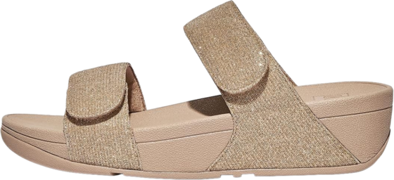 
FITFLOP, 
Lulu Adjustable Shimmerlux Slides, 
Detail 1
