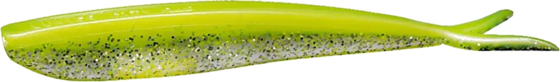 
LUNKER CITY, 
Lunker City Fin-s Fish Chartreuse Silk Ice 6,35cm 20-pack, 
Detail 1
