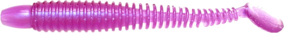 
LUNKER CITY, 
Lunker City Swimmin' Ribster Pro Purple 10,2cm 9-pack, 
Detail 1
