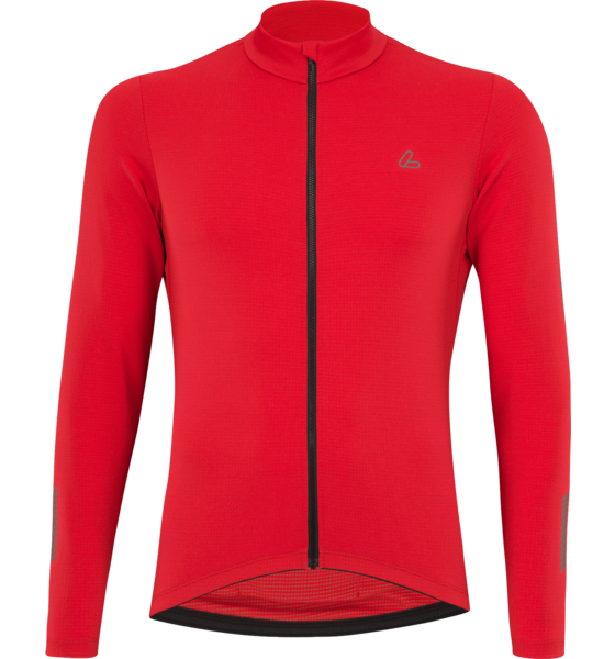 
L&Ouml;FFLER, 
M Bike L/s Jersey Skys Merino Mid, 
Detail 1
