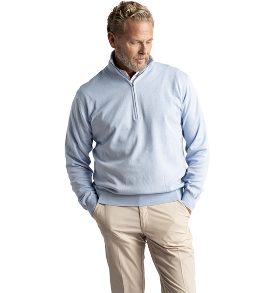 948906102102 CROSS SPORTSWEAR M Gordon 1/2 Zip  Model01 Detail