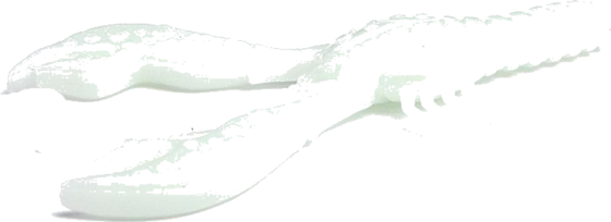 
M-WAR, 
M-war Baby Lobster Perch White Glow 8cm, 10-pack, 
Detail 1
