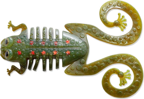 
M-WAR, 
M-war Monkey Frog Big Green Pumpkin Star Back Red 15cm, 2-pack, 
Detail 1
