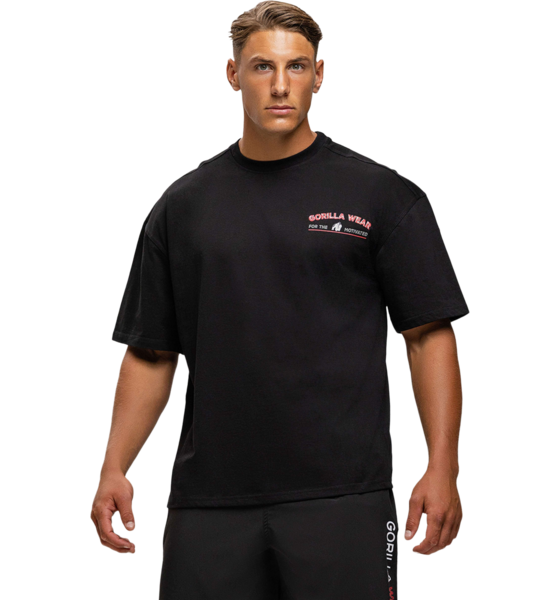 
GORILLA WEAR, 
Macon Oversized T-shirt, 
Detail 1
