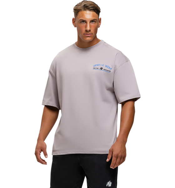 
GORILLA WEAR, 
Macon Oversized T-shirt, 
Detail 1
