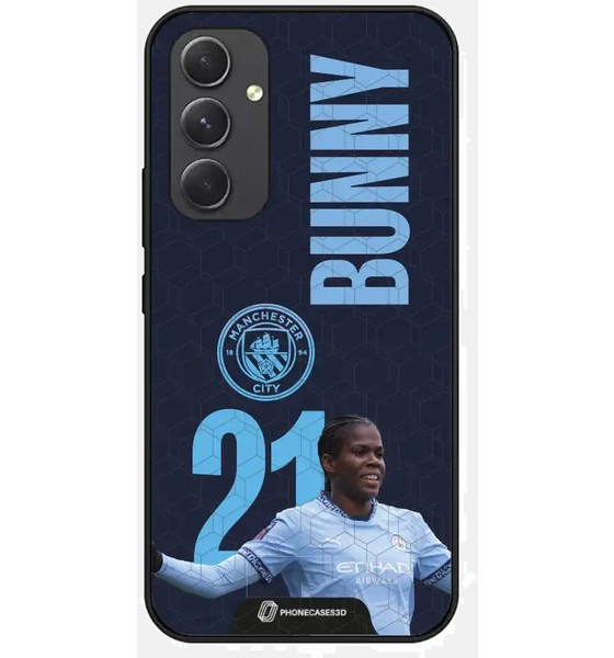 
PHONECASES3D, 
Manchester City Official 3d Phone Case &ndash; Bunny + Num, 
Detail 1
