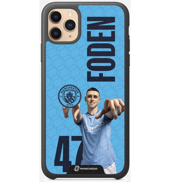 
PHONECASES3D, 
Manchester City Official 3d Phone Case &ndash; Foden + Num, 
Detail 1
