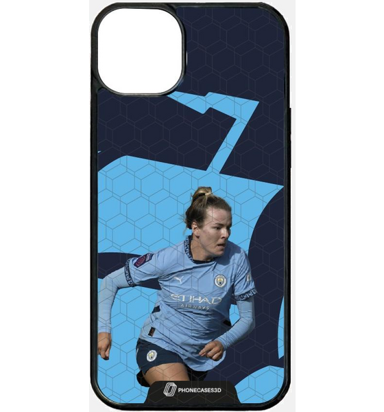 
PHONECASES3D, 
Manchester City Official 3d Phone Case – Hemp Background Ship, 
Detail 1
