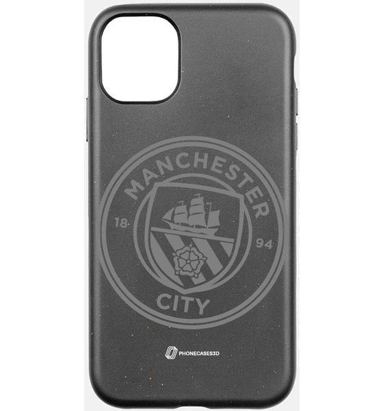 
PHONECASES3D, 
Manchester City Official Compostable Phone Case &ndash; Tilted Faded Crest, 
Detail 1
