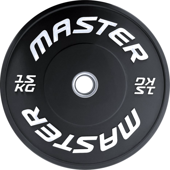 
MASTER FITNESS, 
Master Fitness Bumperplate, Viktskivor Bumper, 
Detail 1
