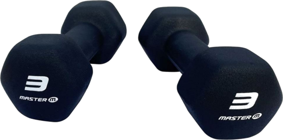 
MASTER FITNESS, 
Master Fitness Neoprenhantlar I Par, Hantlar Neoprene, 
Detail 1
