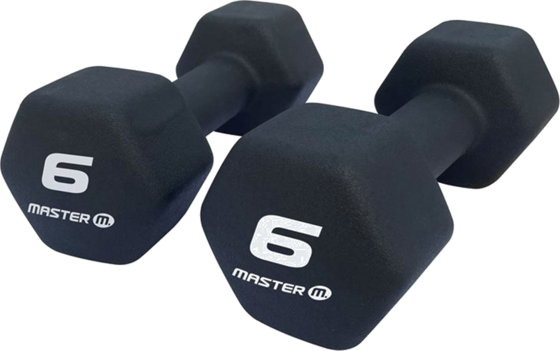 
MASTER FITNESS, 
Master Fitness Neoprenhantlar I Par, Hantlar Neoprene, 
Detail 1
