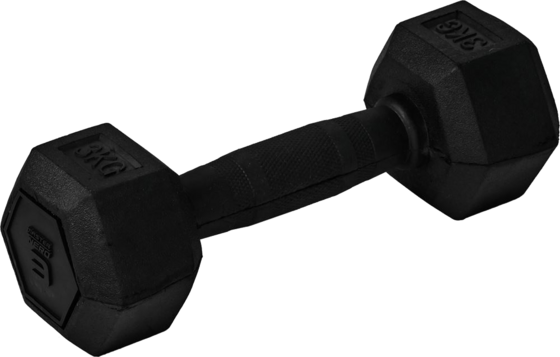 
MASTER FITNESS, 
Master Fitness Nero Rubber Coated Hex, Hex Hantlar, 
Detail 1
