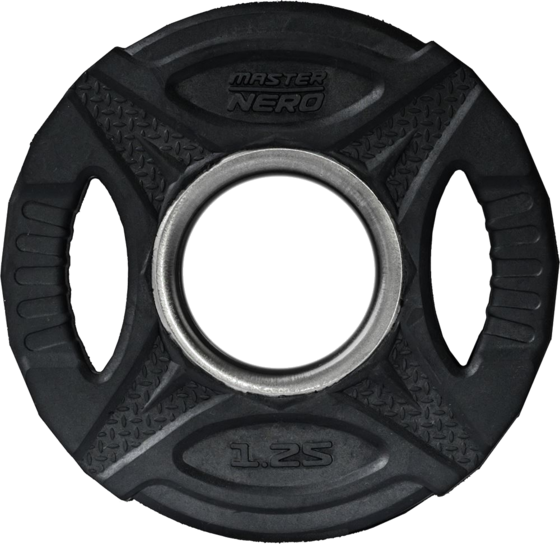 
MASTER FITNESS, 
Master Fitness Nero Rubber Plate, Viktskivor Gummerade, 
Detail 1
