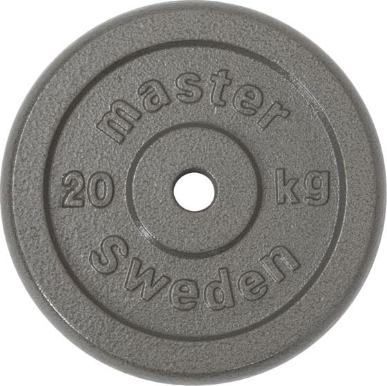 
MASTER FITNESS, 
Master Fitness Skolvikt 25 Mm, Viktskivor Järn, 
Detail 1
