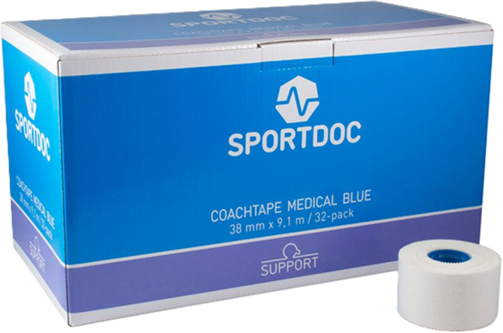 
SPORTDOC, 
Medical Blue 38 Mm 32-pack, 
Detail 1
