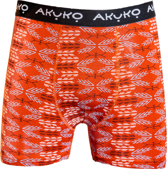 
AKUKO, 
Men's Bamboo Boxers Nsibidi Pattern, 
Detail 1
