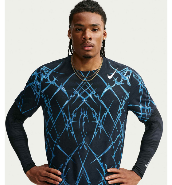 
NIKE, 
Men's Dri-fit Adv Printed Short-sleeve Running Top Aeroswift, 
Detail 1
