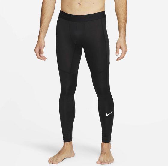 387179101501 NIKE Men's Dri-fit Fitness Tights Pro  Model01 Detail