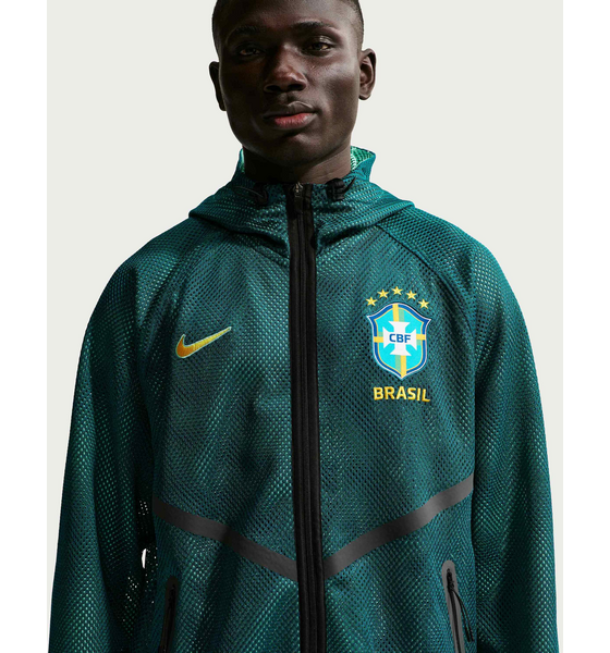 
NIKE, 
Men's Dri-fit Football Anthem Jacket Brazil, 
Detail 1
