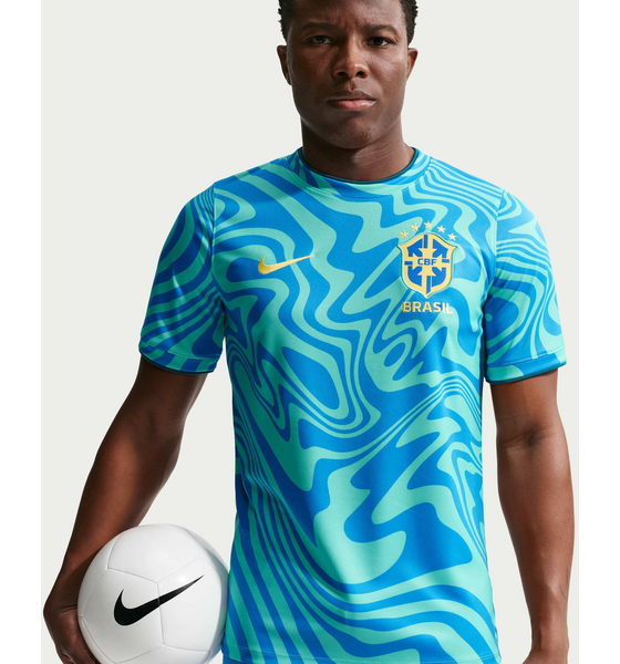 
NIKE, 
Men's Dri-fit Football Pre-match Short-sleeve Top Brazil Academy Pro, 
Detail 1
