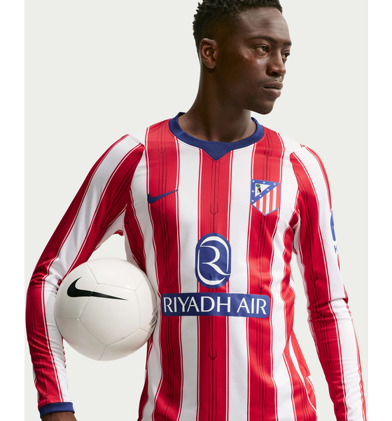 
NIKE, 
Men's Dri-fit Football Replica Long-sleeve Shirt Atl&eacute;tico Madrid 2026/27 Stadium Home, 
Detail 1
