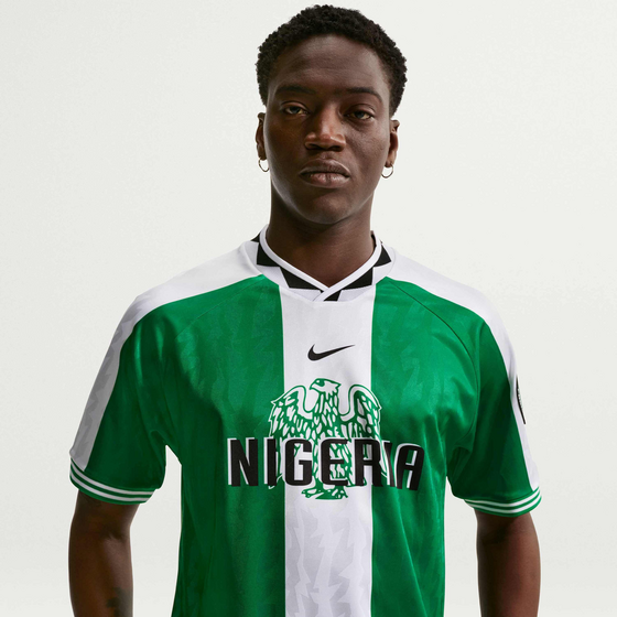 
NIKE, 
Men's Dri-fit Football Replica Shirt Nigeria 1996 Reissue, 
Detail 1
