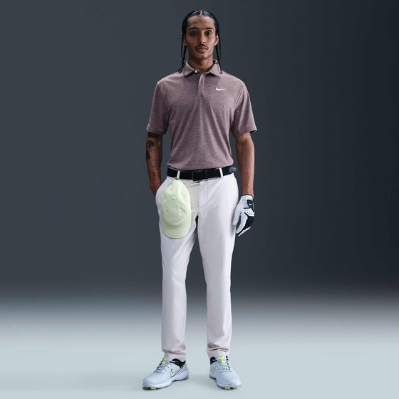 941397103101 NIKE Men's Dri-fit Jacquard Golf Polo Tour  Model01 Detail