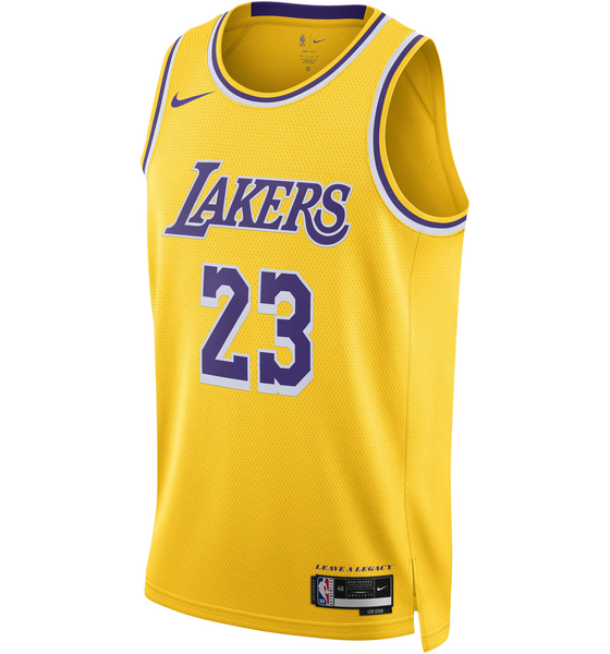 
NIKE, 
Men's Dri-fit Nba Swingman Jersey Los Angeles Lakers Icon Edition 2022/23, 
Detail 2
