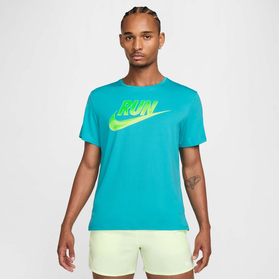 
NIKE, 
Men's Dri-fit Short-sleeve Running Top Miler Run Energy, 
Detail 1

