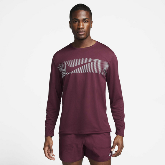 
NIKE, 
Men's Dri-fit Uv Long-sleeve Running Top Miler Flash, 
Detail 1
