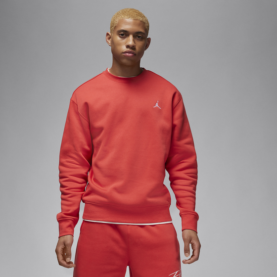 JORDAN, Men's Fleece Crew-neck Sweatshirt Jordan Essentials