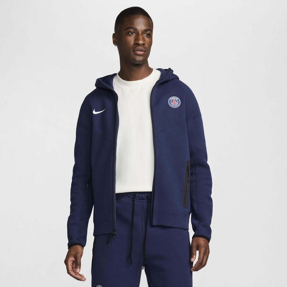 
NIKE, 
Men's Football Full-zip Hoodie Paris Saint-germain Tech Fleece Windrunner, 
Detail 1
