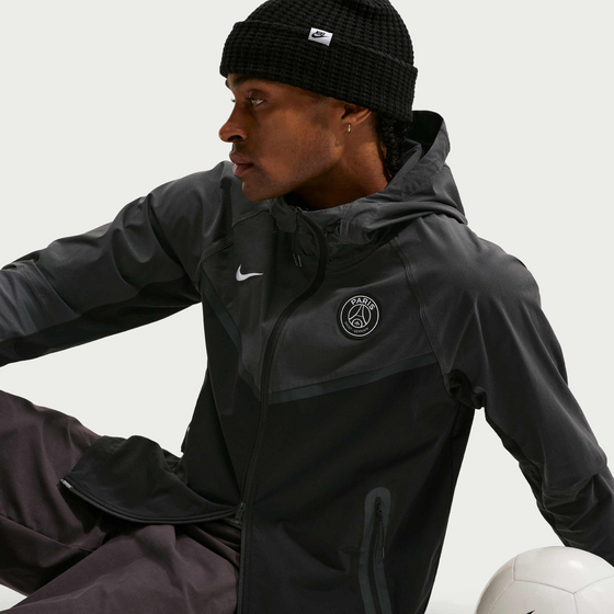 
NIKE, 
Men's Football Woven Full-zip Jacket Paris Saint-germain Tech Windrunner, 
Detail 1
