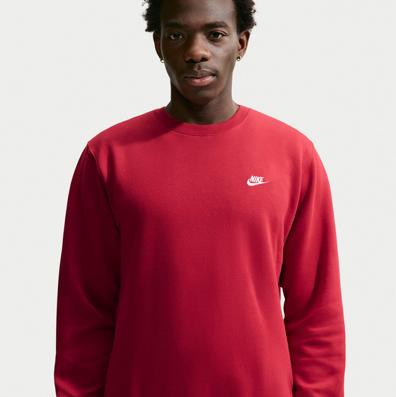 
NIKE, 
Men's Graphic Fleece Crew Sportswear Club, 
Detail 1
