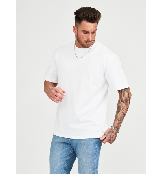 954879102101 FRANK DANDY Men's Loose Fit Tee  Model01 Detail