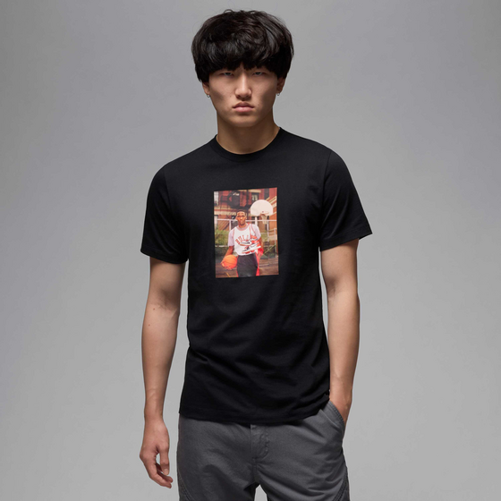 941623102110 JORDAN Men's Photo T-shirt Jordan Brand  Model01 Detail