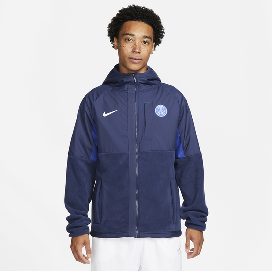 NIKE, Men's Winterized Full-zip Football Jacket Paris Saint-germain Awf
