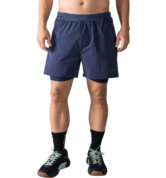 956694102101 PICSIL SPORT Men’s 2-in-1 Performance Shorts Aw25  Model01 Detail