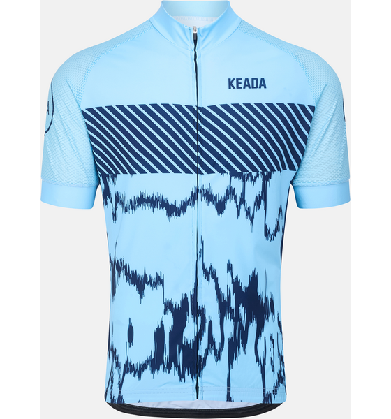 
KEADA SPORTS, 
Mens  Short Sleeved Cycling Jersey - Signal Four, 
Detail 1

