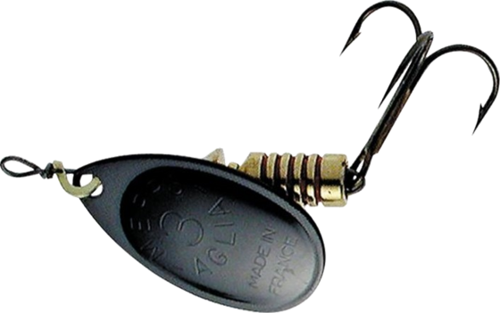 949903101101 MEPPS Mepps Aglia 2 4,5g Black  Standard Detail