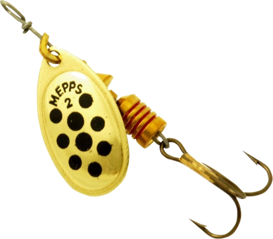 
MEPPS, 
Mepps Aglia Prickig 3 6,5g Gold/black, 
Detail 1
