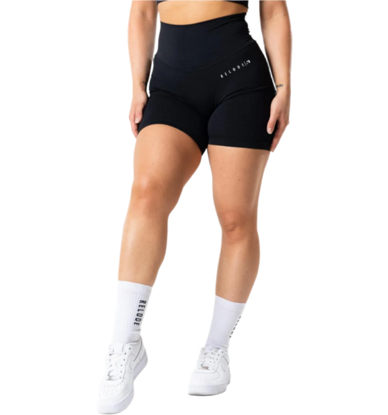 952094101101 RELODE Mercy Shorts - Svart  Model01 Detail
