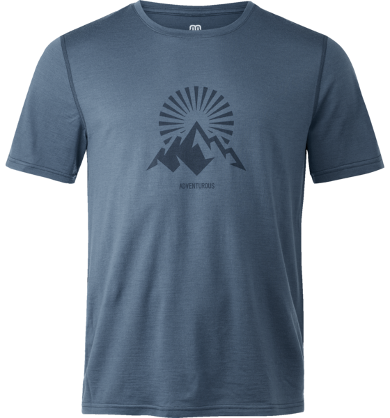 913333102101 ULLMAX Merino Light Print Tee M  Standard Detail