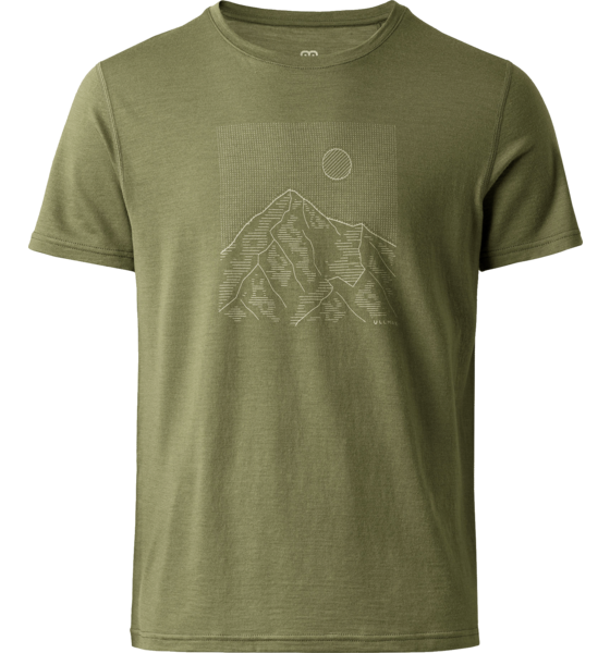 
ULLMAX, 
Merino Light Print Tee Men, 
Detail 1
