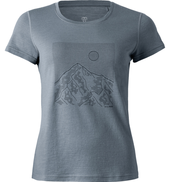 
ULLMAX, 
Merino Light Print Tee W, 
Detail 1
