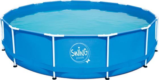 949369101101 SWING Metal Frame Round Pool - 3.66m X 84cm  Standard Detail